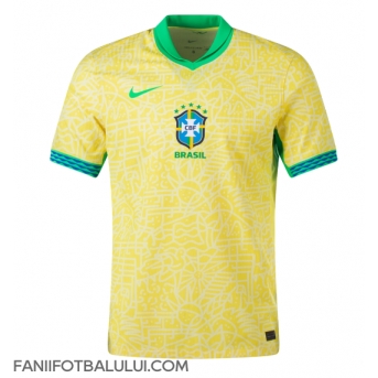 Brazilia Tricou Fotbal Replică Copa America 2024 Barbati Acasa